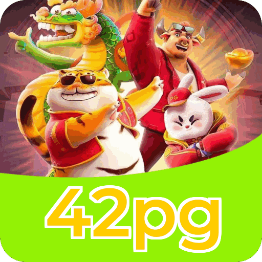 Números do app 42pg em material de marketing — ilustração, não auditoria